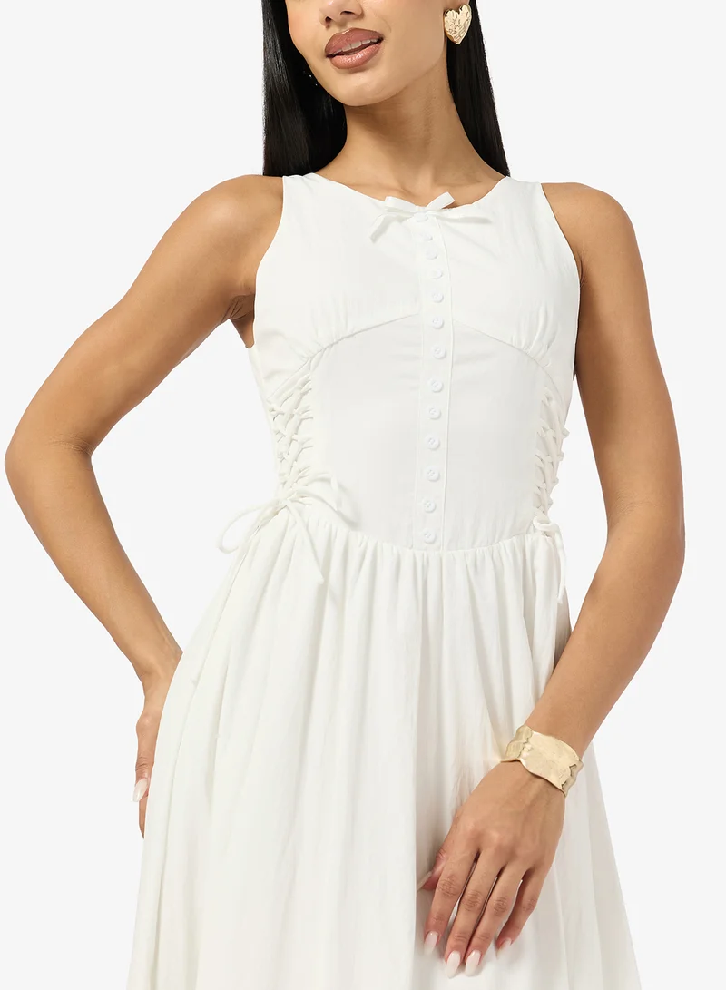 Ginger Princess Cut Dropwaist Sun Dress